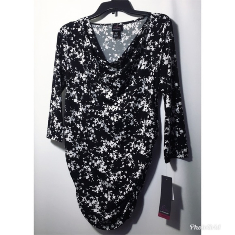 SOld OH Baby Motherhood Maternity Top M L - Picture 5 of 8
